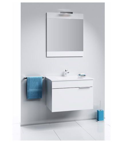 Тумба с умывальником AQWELLA Brig 75 Белый Br.01.07/1/W